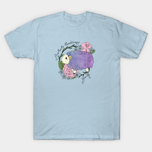 Protect Nonbinary Youth T-Shirt by Cosmic Queers